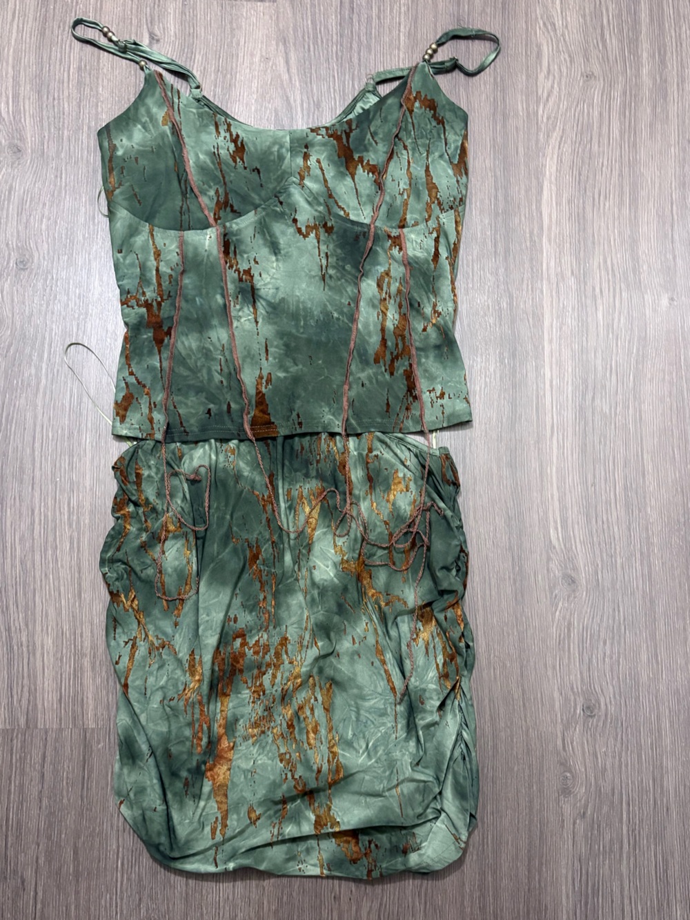 Green Marble Print Skirt Set | Fashion Nova